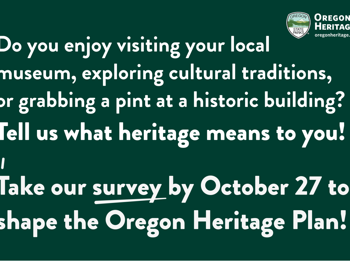 Oregon Heritage Plan&nbsp;Survey